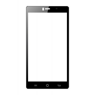 Replacement Front Glass For Lyf Water 10 Black By - Maxbhi.com