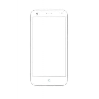 Replacement Front Glass For Lyf Water 3 Silver By - Maxbhi.com