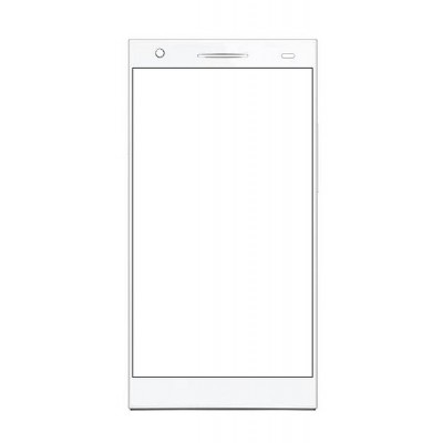 Replacement Front Glass For Oppo U705t Ulike 2 White By - Maxbhi.com