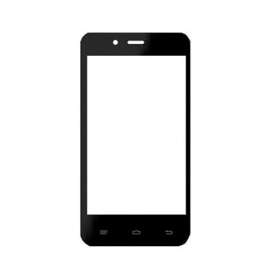 Touch Screen Digitizer For Lyf Flame 4 White By - Maxbhi.com