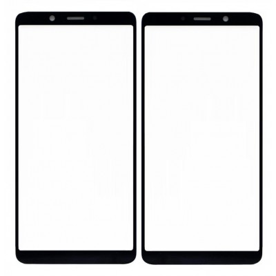 Replacement Front Glass For Oppo F5 64gb Black By - Maxbhi Com