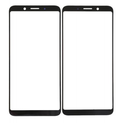 Replacement Front Glass For Oppo F5 Youth Black By - Maxbhi Com
