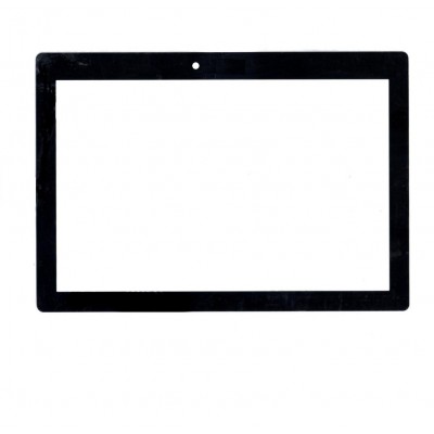 Replacement Front Glass For Lenovo Yoga Tablet 2 Windows 10 Black By - Maxbhi.com