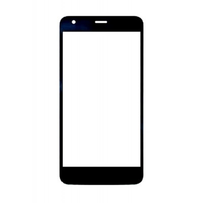 Replacement Front Glass For Panasonic Eluga U2 Black By - Maxbhi.com