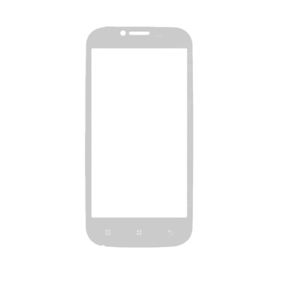 Replacement Front Glass For Lenovo Ideaphone A706 Grey By - Maxbhi.com