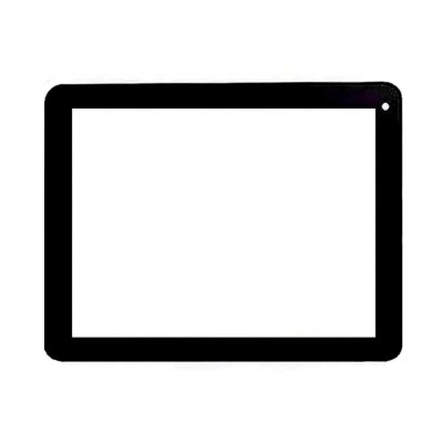 Replacement Front Glass For Hcl Me U2 Black By - Maxbhi.com