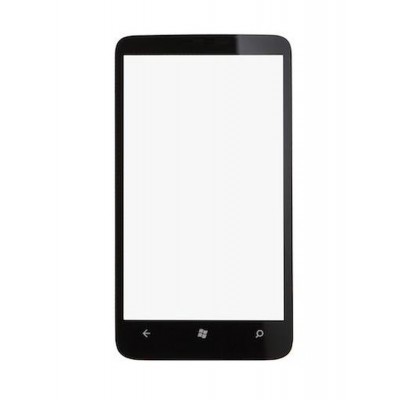 Replacement Front Glass For Htc 7 Trophy White By - Maxbhi.com