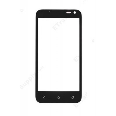 Replacement Front Glass For Htc Droid Incredible 4g Lte Black By - Maxbhi.com