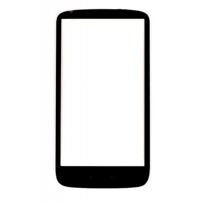 Replacement Front Glass For Htc G18 Sensation Xe Black By - Maxbhi.com