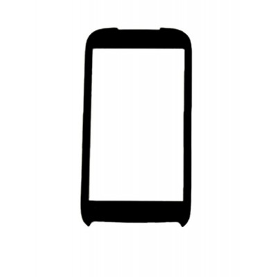 Replacement Front Glass For Htc Touch Pro2 Black By - Maxbhi.com