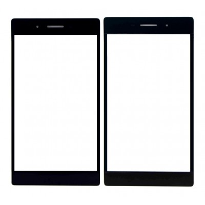 Replacement Front Glass For Lenovo Tab 3 730x Black By - Maxbhi Com