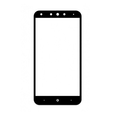 Replacement Front Glass For Qiku N4 Yellow By - Maxbhi.com