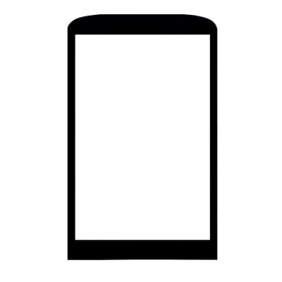 Replacement Front Glass For Htc Hero Cdma Silver By - Maxbhi.com