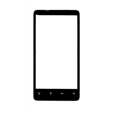 Replacement Front Glass For Htc Hero S Black By - Maxbhi.com