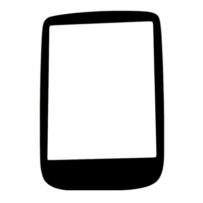 Replacement Front Glass For Htc Jade 100 Black By - Maxbhi.com