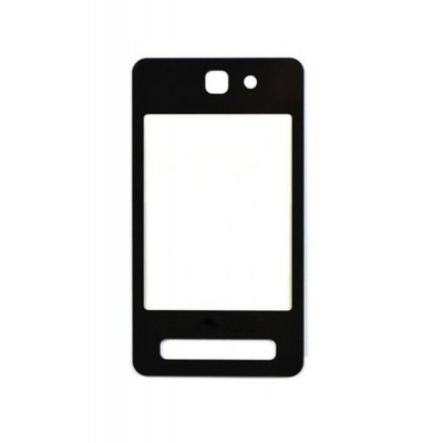Replacement Front Glass For Samsung F480i Black By - Maxbhi.com