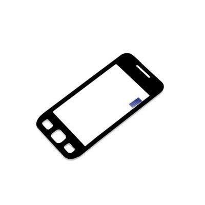 Replacement Front Glass For Samsung S5750 Wave575 Pink By - Maxbhi.com