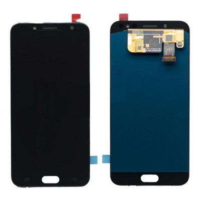 Lcd With Touch Screen For Samsung Galaxy C8 Black By - Maxbhi Com