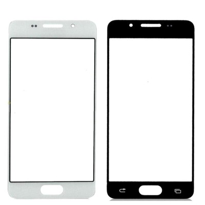 Replacement Front Glass For Samsung Galaxy A9 2016 Pink By - Maxbhi Com