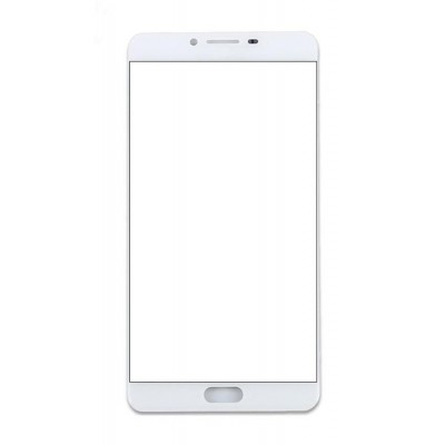 Replacement Front Glass For Samsung Galaxy C9 White By - Maxbhi.com