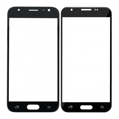 Replacement Front Glass For Samsung Galaxy J3 Prime Black By - Maxbhi Com