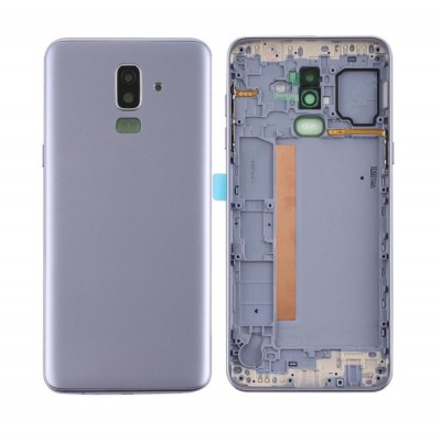 Back Panel Cover For Samsung Galaxy J8 2018 White - Maxbhi Com
