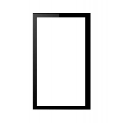 Replacement Front Glass For Swipe Halo Fone Black By - Maxbhi.com