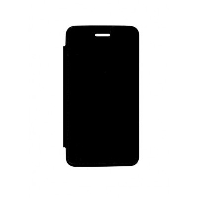 Flip Cover For Karbonn Alfa A18 Black By - Maxbhi.com