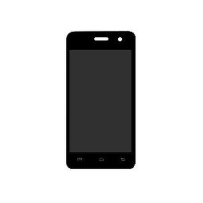 Lcd With Touch Screen For Karbonn Alfa A18 Grey By - Maxbhi.com