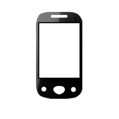 Replacement Front Glass For Karbonn Kt62 Red Black By - Maxbhi.com