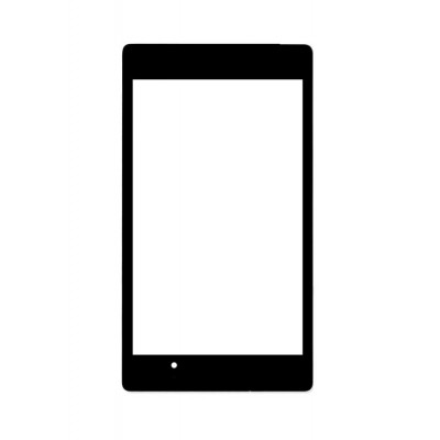 Replacement Front Glass For Asus Memo Pad 7 Me572cl Black By - Maxbhi.com
