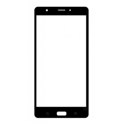 Replacement Front Glass For Asus Zenfone 3 Ultra Silver By - Maxbhi Com