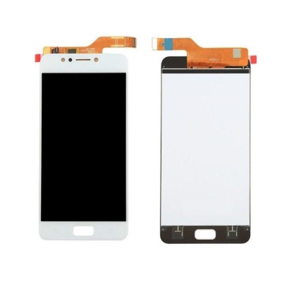 Display for Asus Zenfone 4 Max Zc520kl Silver (Combo Folder) by Maxbhi.com