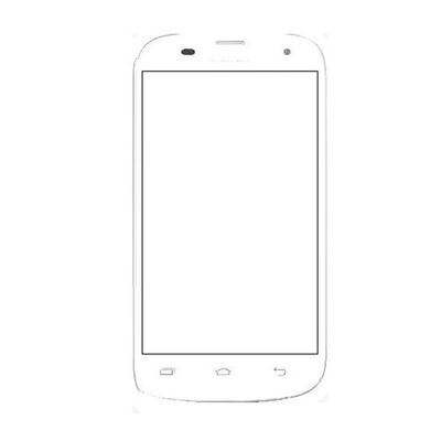 Replacement Front Glass For Infinix Surf Spice X403 Yellow By - Maxbhi.com