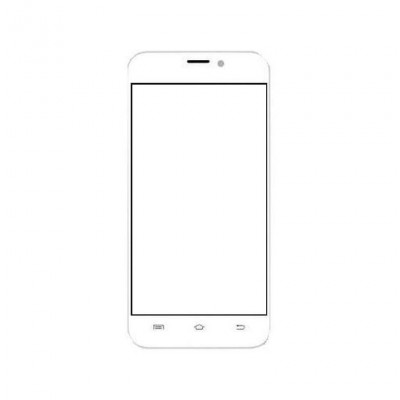Replacement Front Glass For Intex Aqua Q8 Black By - Maxbhi.com
