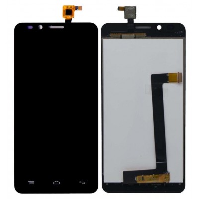 Lcd With Touch Screen For Intex Aqua Craze Ii White By - Maxbhi Com