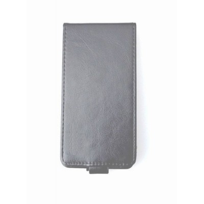 Flip Cover For Intex Aura White Black By - Maxbhi.com