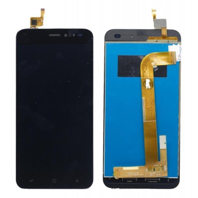 Lcd With Touch Screen For Intex Aqua Lions X1 Plus White By - Maxbhi Com