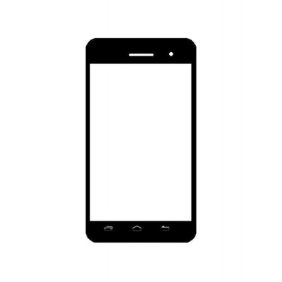 Replacement Front Glass For Intex Aqua X15 Black By - Maxbhi.com