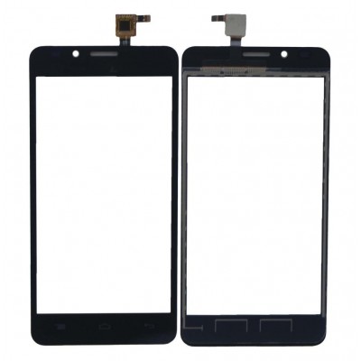 Touch Screen Digitizer For Intex Aqua Jewel 2 Black By - Maxbhi Com