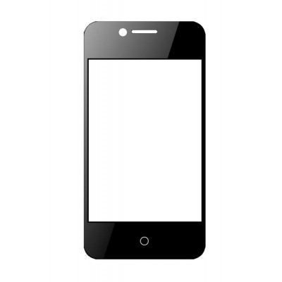 Replacement Front Glass For Spice Fire One Mifx2 Orange By - Maxbhi.com