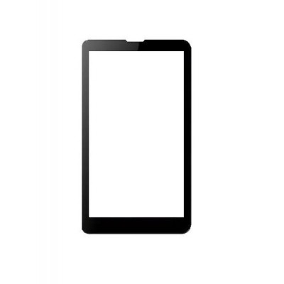 Replacement Front Glass For Spice Mi740 Black By - Maxbhi.com