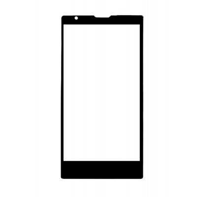 Replacement Front Glass For Spice Smart Flo 503 Mi503 Black By - Maxbhi.com