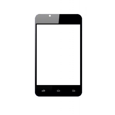 Replacement Front Glass For Spice Xlife 364 Grey By - Maxbhi.com