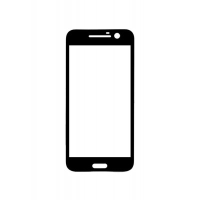 Replacement Front Glass For Htc 10 Lifestyle Grey By - Maxbhi.com
