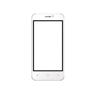 Replacement Front Glass For Iball Andi 4.5 Ripple 2g White By - Maxbhi.com