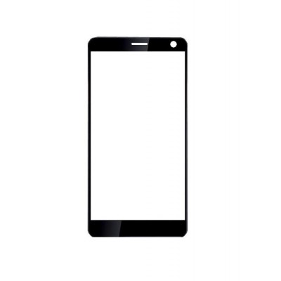 Replacement Front Glass For Iball Cobalt 6 Black By - Maxbhi.com