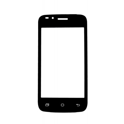 Replacement Front Glass For Iball Andi4g Arc2 White By - Maxbhi.com