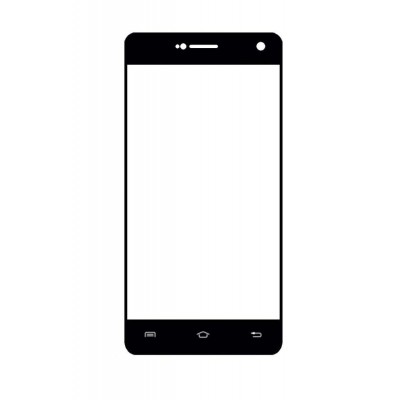 Replacement Front Glass For Iball Andi5t Cobalt2 White By - Maxbhi.com