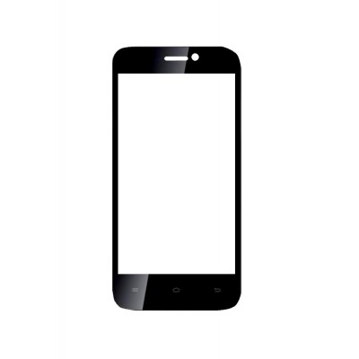 Replacement Front Glass For Iball Andi 4.5 Ripple 3g Black By - Maxbhi.com